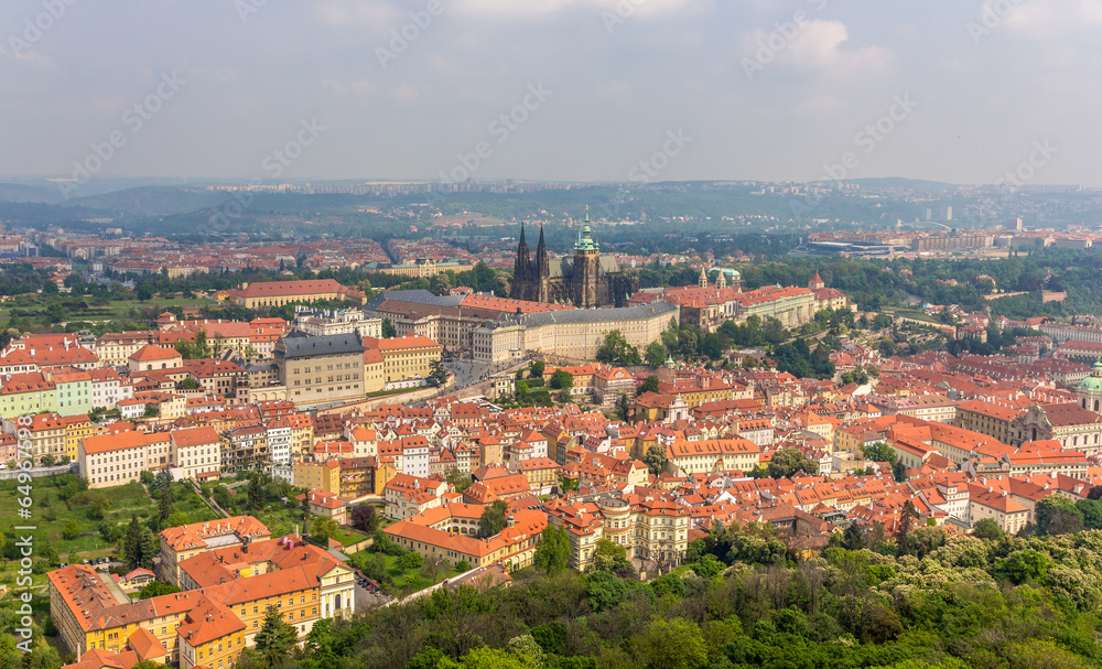 View of Prague Castle (Prazsky hrad) - Czech republic