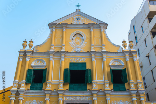 St Dominics Church on the historical Leal Senado Square