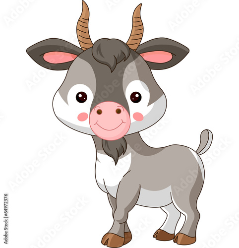 Farm animals. Goat