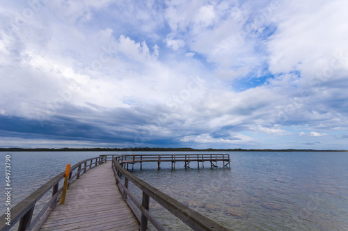 Stromatalite viewing Jetty near Mandurah