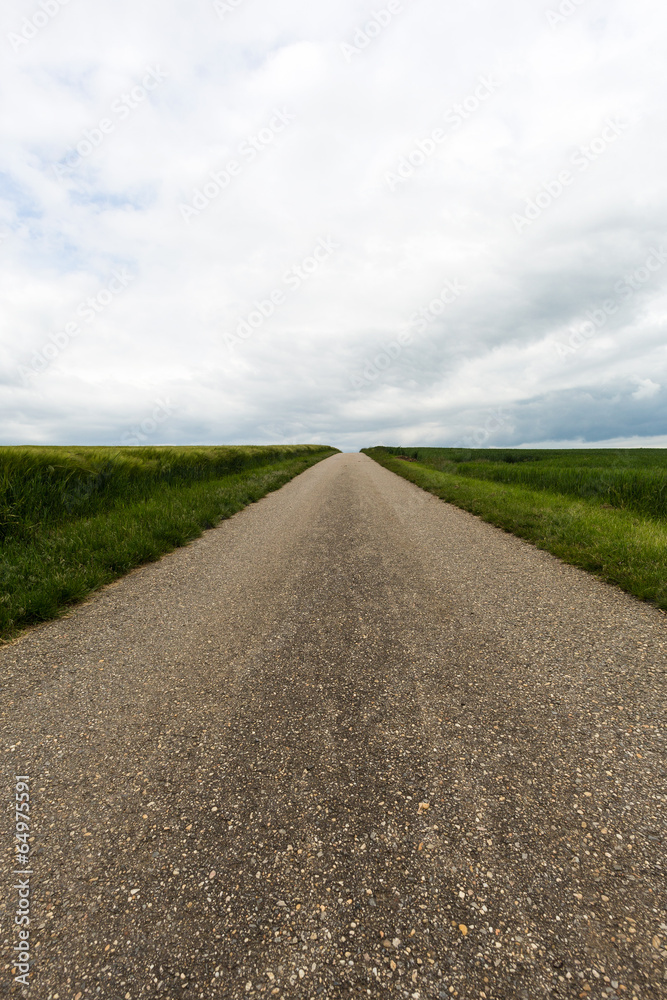 Fototapeta premium Strasse nach nirgendwo