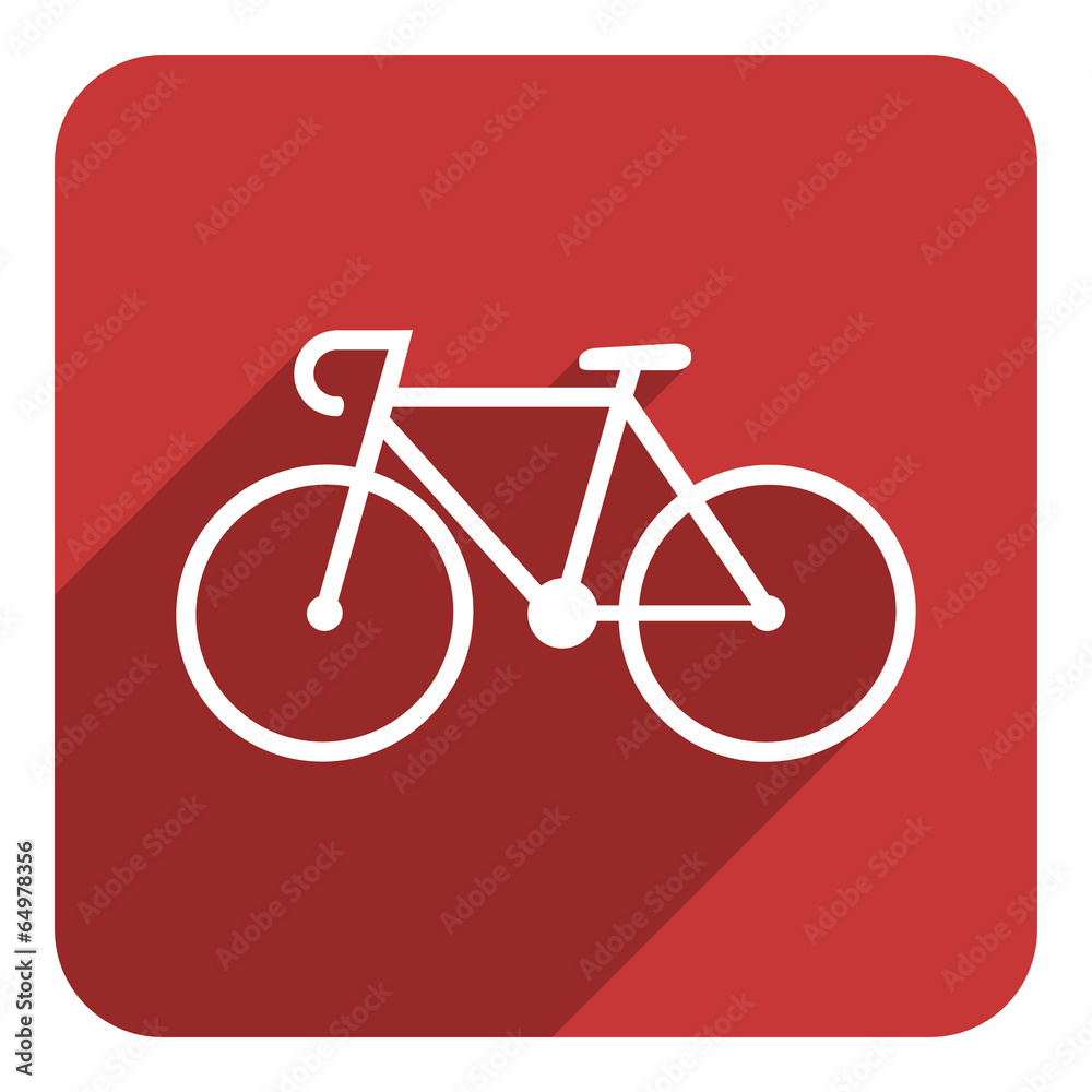 Fototapeta premium bike flat icon