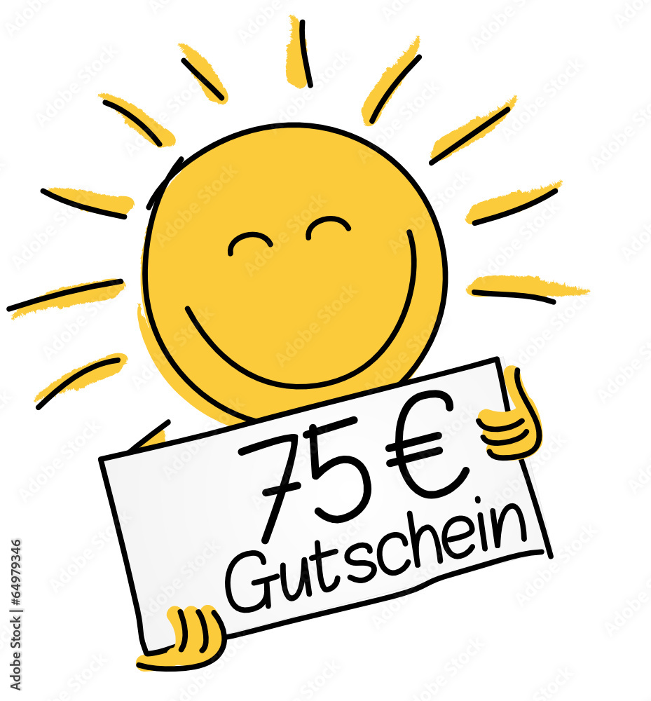 75 € Gutschein 75 € Gutschein