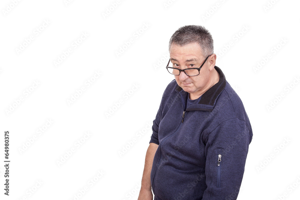 Portrait men with glasses Portrait men with glasses
