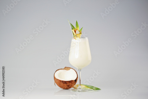 Coconut cream cocktail