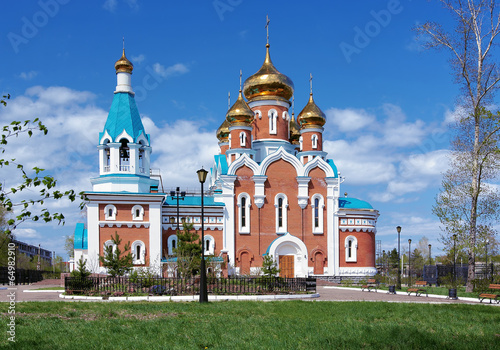 Church of Elijah the Prophet in Komsomolsk-on-Amur, Russia photo