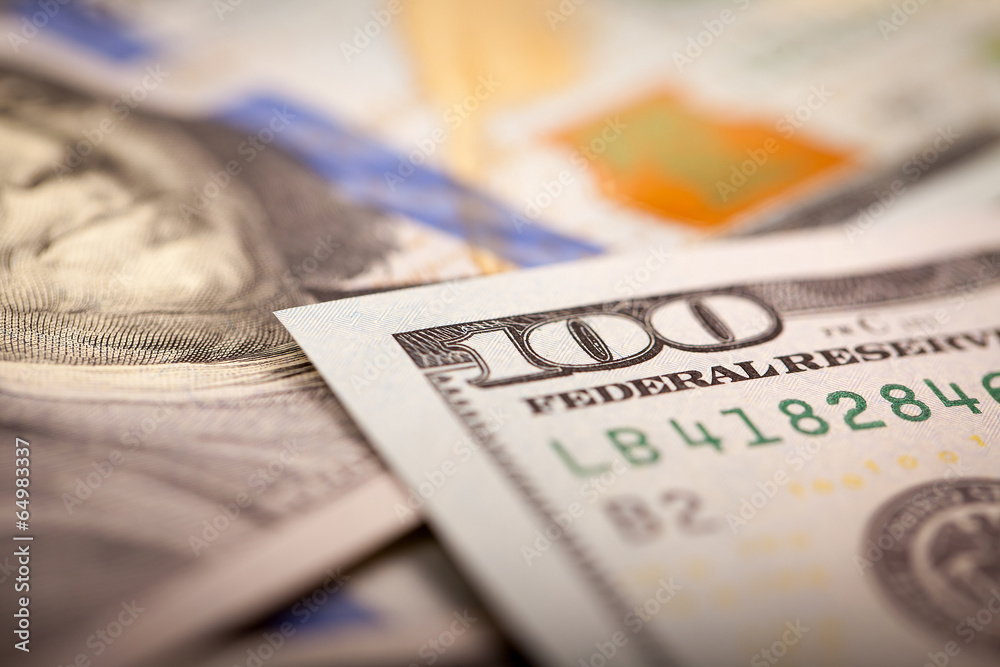 Fototapeta premium One Hundred Dollars