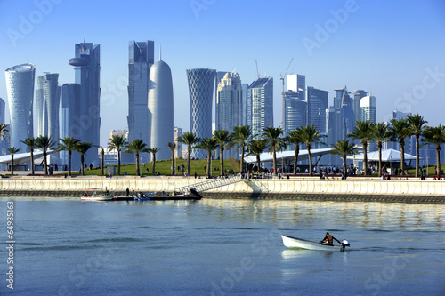 Skyline of the Doha photo