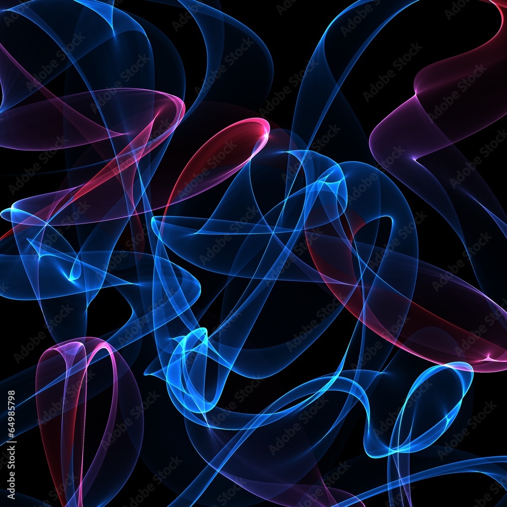 Blue and red abstract rendered background Blue and red abstract rendered background