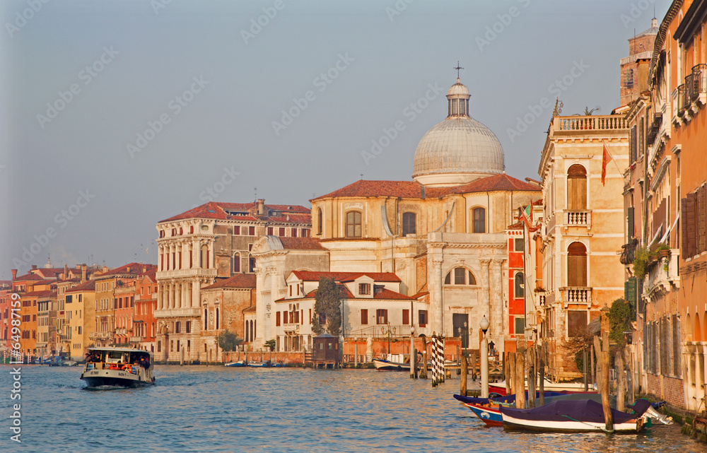 Venice - Canal Grande in morning light