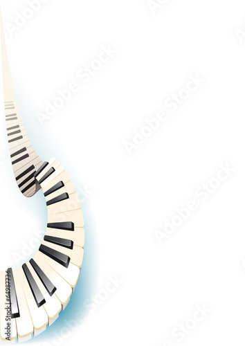 swirl fortepiano keyboard