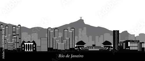 rio de janeiro brazil skyline