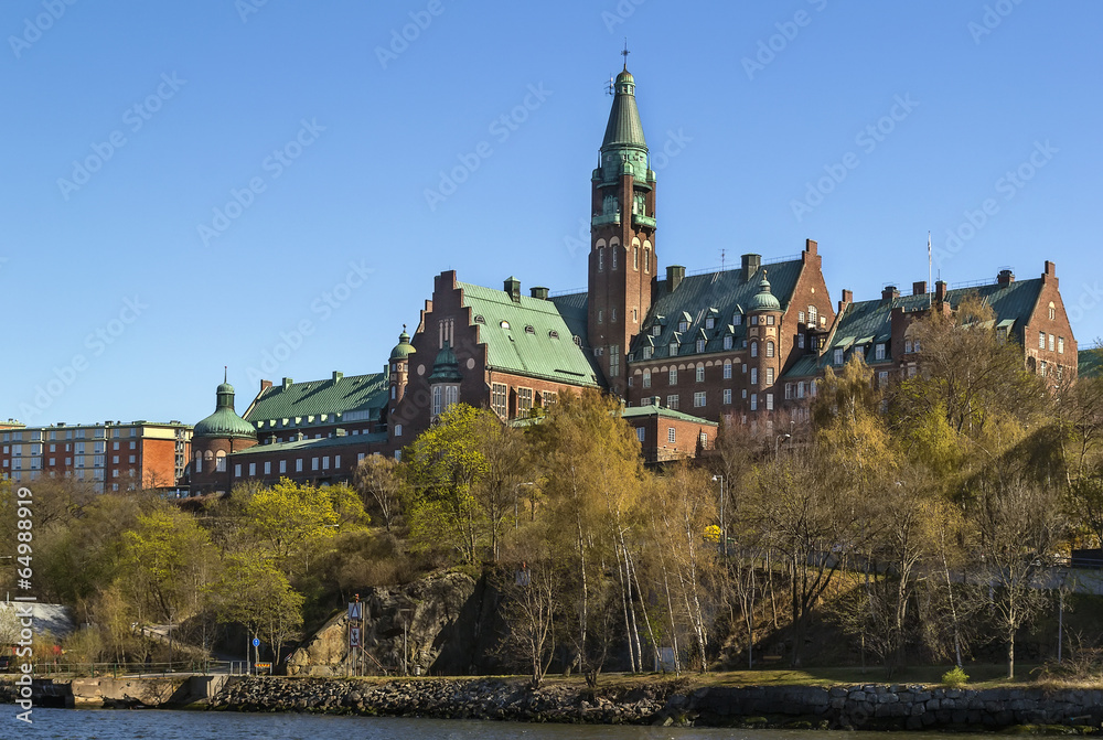 Fototapeta premium Danvikshem, Stockholm
