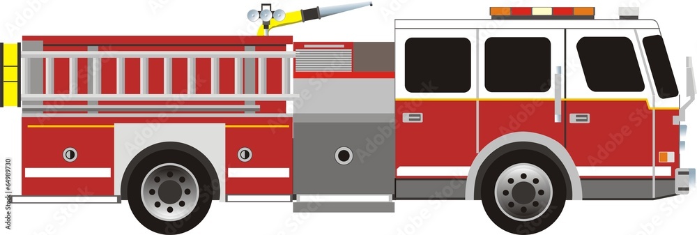 Fototapeta premium special car for fight with fire