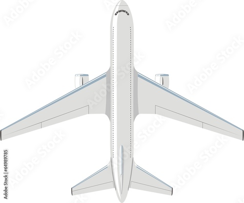 air plane over view