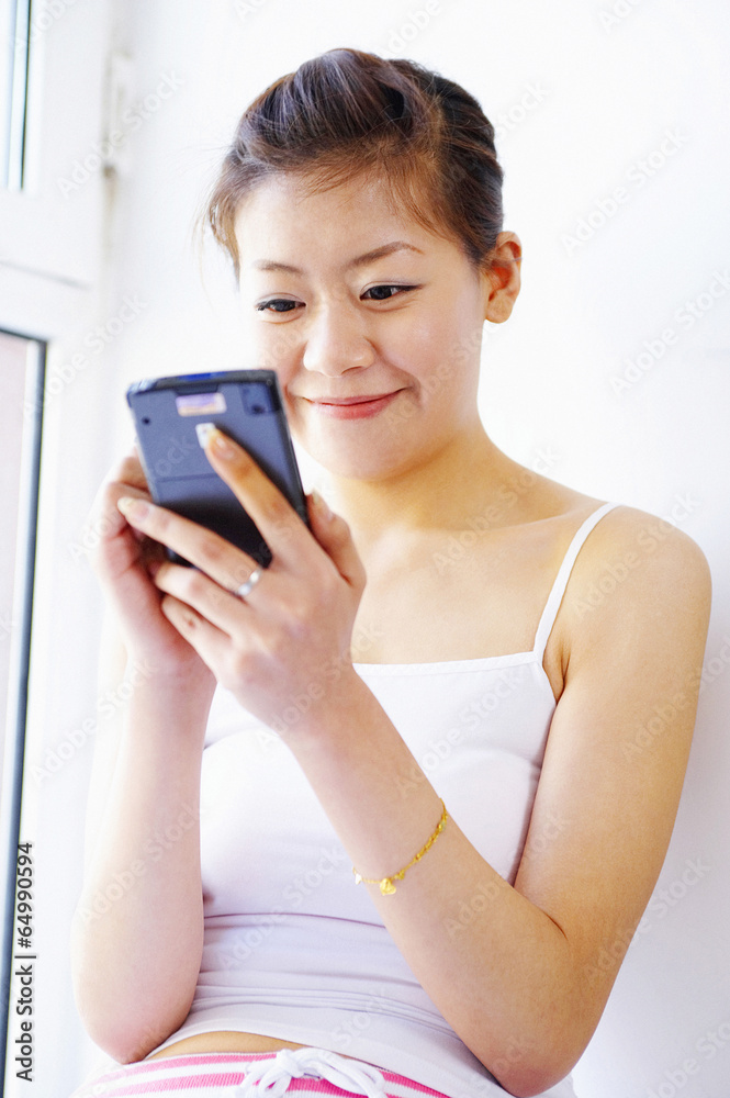 The image of beautiful woman in Asia The image of beautiful woman in Asia