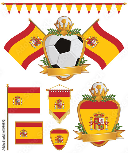 spain flags