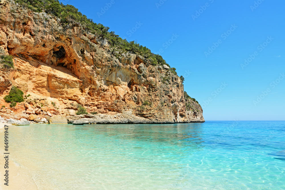 Cala Biriola cliff Cala Biriola cliff
