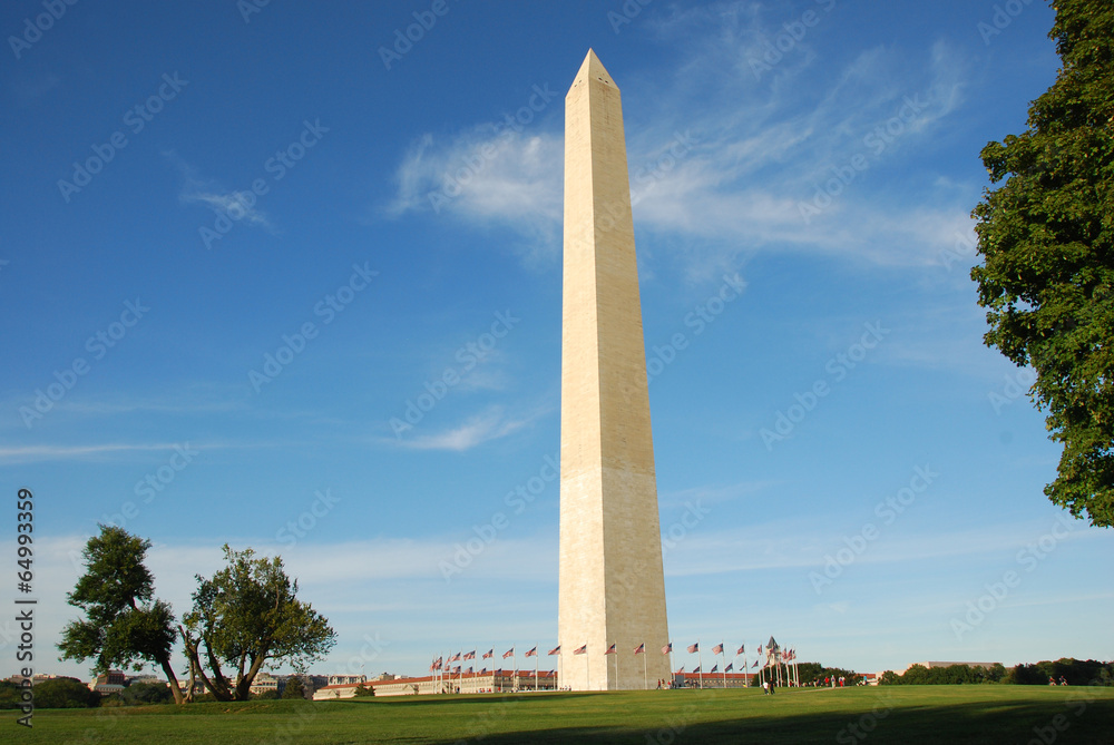 Washington Monument in Washington DC