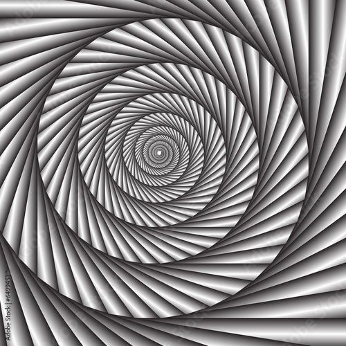 abstract vector monochrome spiral backround