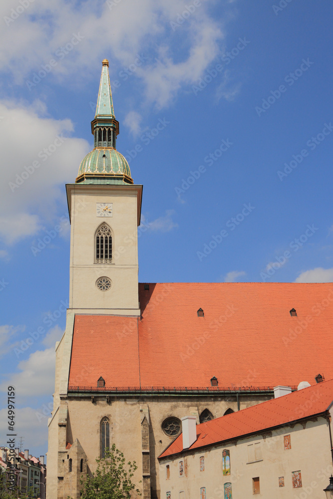 Saint Martin's cathedral. Bratislava, Slovakia