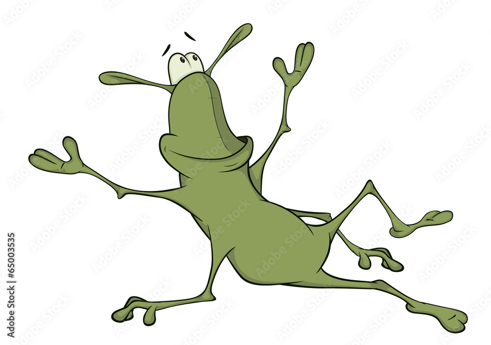 Fototapeta premium Cockroach cartoon