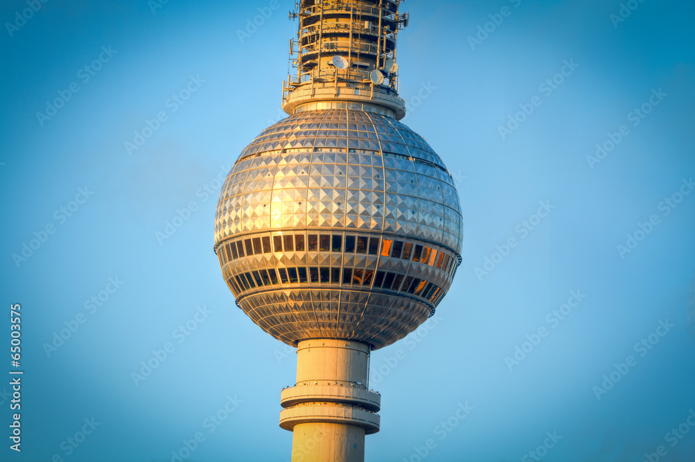 Obraz na plátně Berliner Fernsehturm