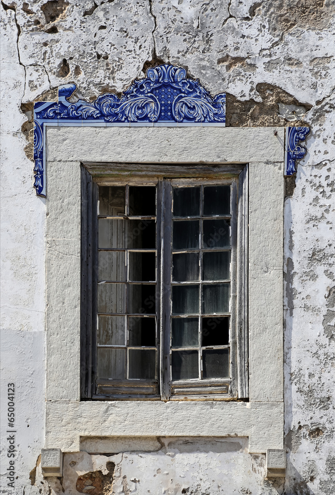 Old window from Lisbon, Portugal