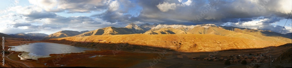 Naklejka premium The image of travel destinations