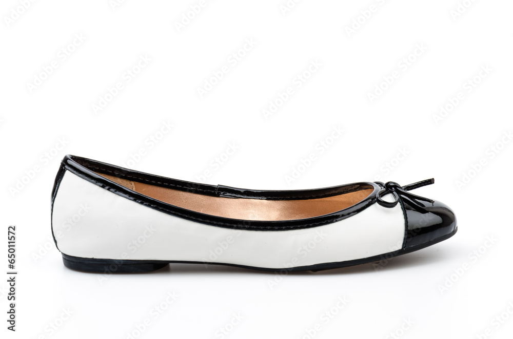 Sandal shoes isolated white background Sandal shoes isolated white background