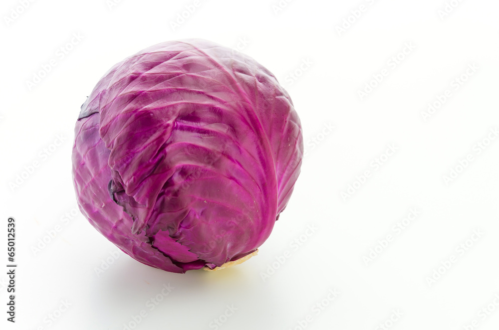 Cabbage isolated on white Cabbage isolated on white