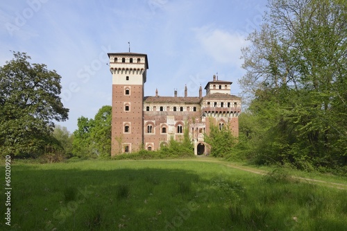 Castle of Rovasenda, Piedmont, Italy