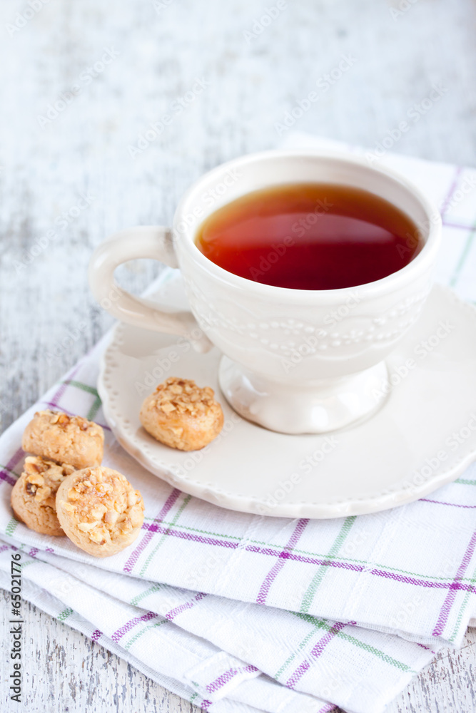tea and cookies