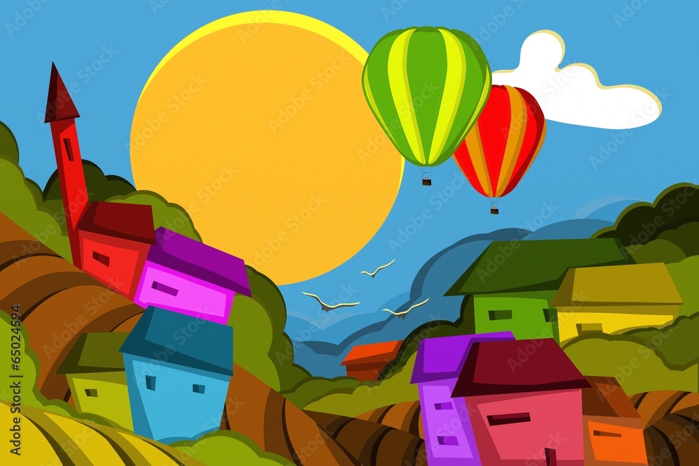 mungolfiere su villaggio