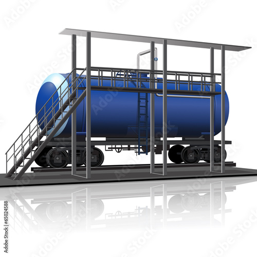 overpass to load petroleum products