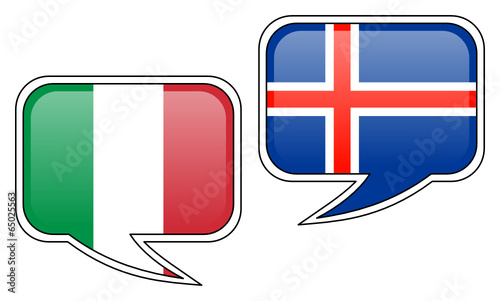 Italian-Icelandic Conversation