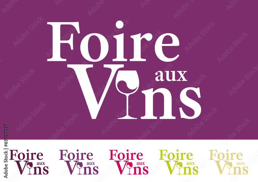 Logo - Foire aux vins