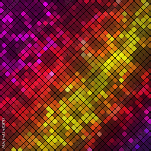 Abstract Geometrical Multicolored Background