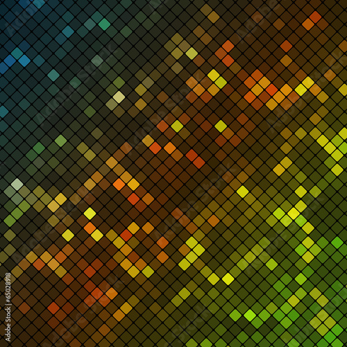 Abstract Geometrical Multicolored Background