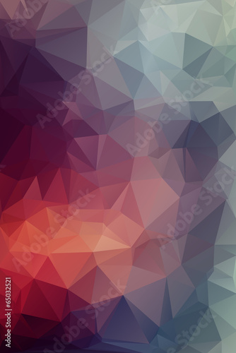 Varios Abstract polygonal background.