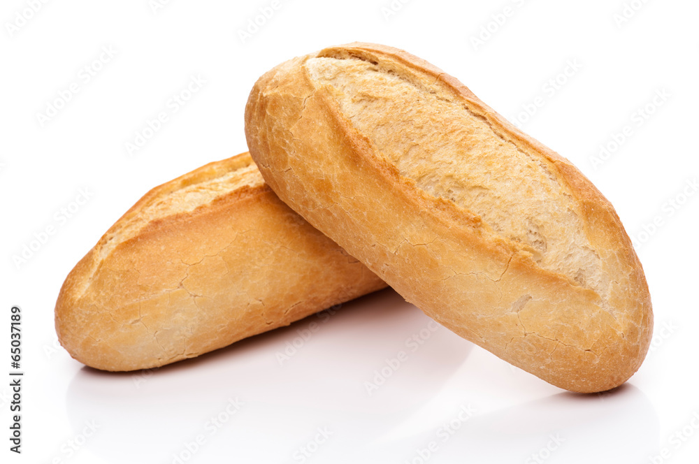 Freshly baked bread rolls