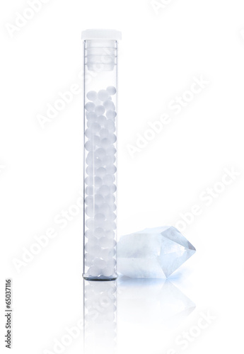 Globulifläschchen mit Mineral