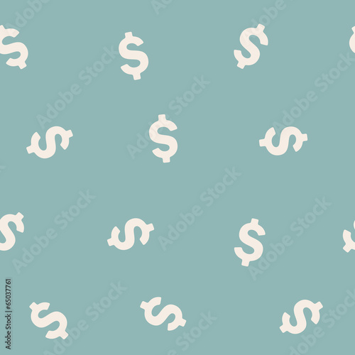 seamless background: money