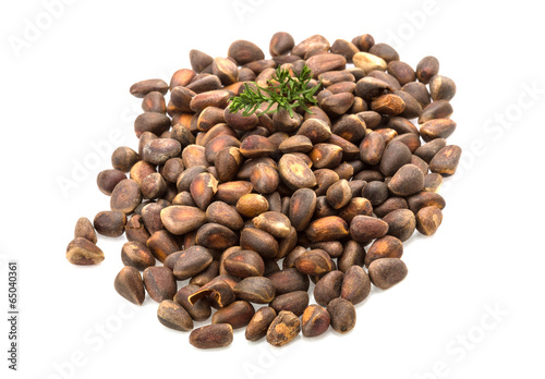 Cedar nut heap