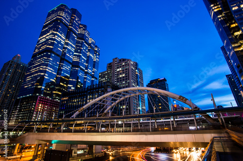 Photography Thailand - Bangkok Chong Nonsi skywalk at bangkok skytrain
