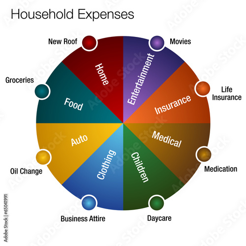 Household Expenses Chart