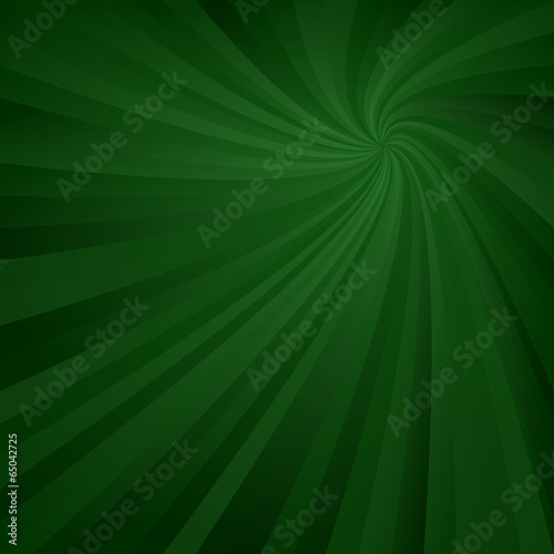 Green spiral pattern background