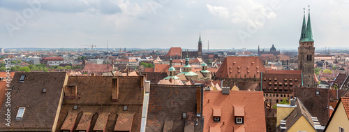 View of Nuremberg from the castle
