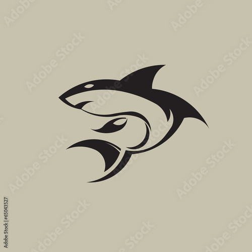 Shark logo image.