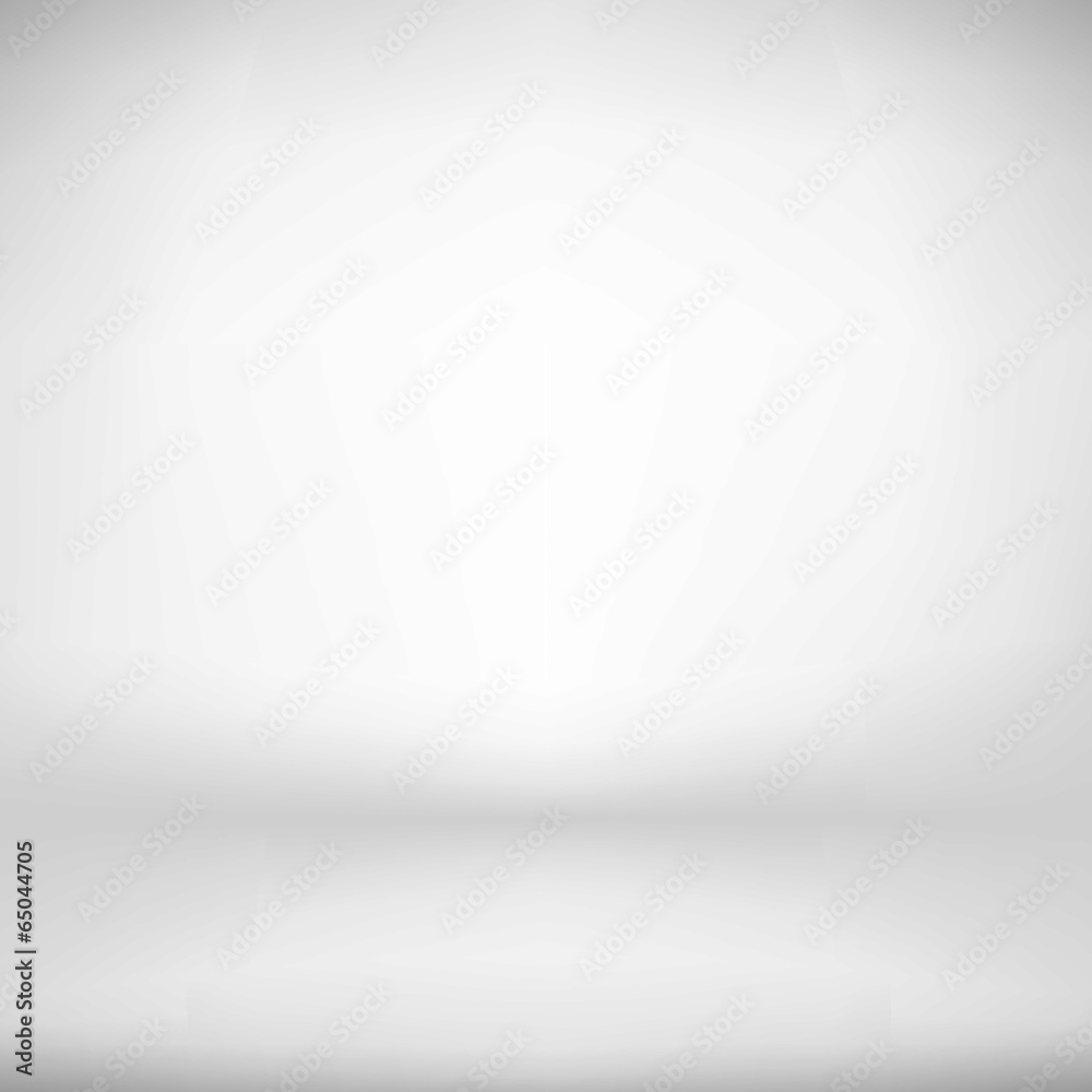 Empty White Studio Backdrop Interior  in Vector EPS 10